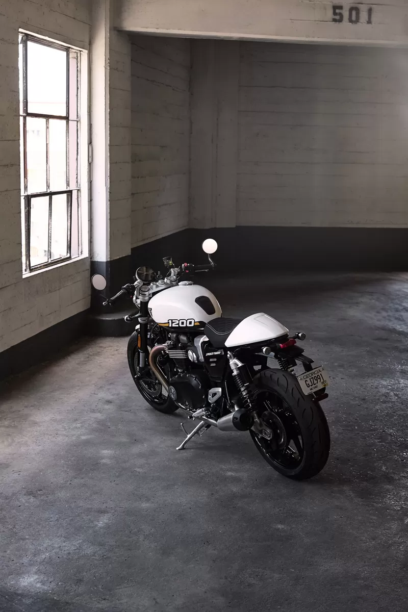The Triumph Speed Twin 1200 at Triumph Newcastle