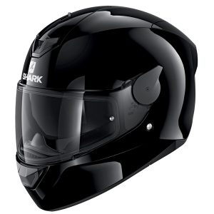 SHARK D-SKWAL 2 BLANK GLOSS BLACK