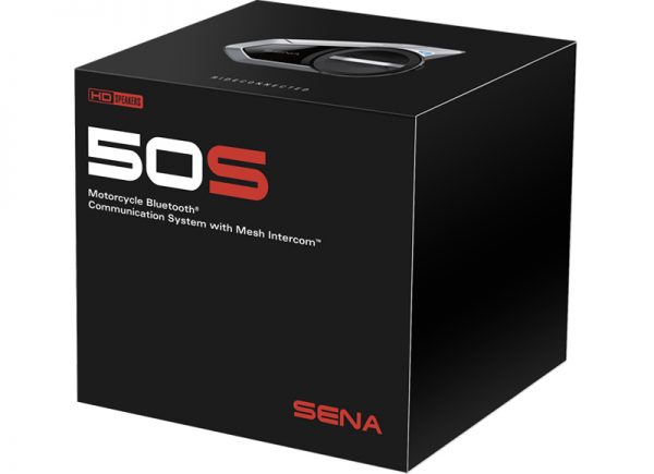 50s-01_box-SENA 50S BLUETOOTH COMMUNICATION SYSTEM 50S-01 SINGLE UNIT