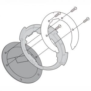 TANKLOCK ATTACHMENT FLANGE / VARIOUS KAWASAKI