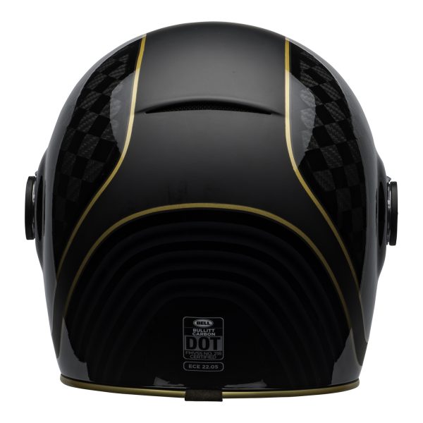 bell-bullitt-carbon-culture-helmet-rsd-check-it-matte-gloss-black-back-BELL BULLITT CARBON RSD CHECK IT MATT/GLOSS BLACK GOLD