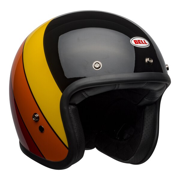 bell-custom-500-culture-helmet-riff-gloss-black-yellow-orange-red-front-right__79493.1601551606.jpg-BELL CRUISER CUSTOM 500 DLX RIF BLACK YELLOW ORANGE RED