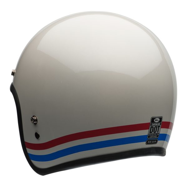 bell-custom-500-culture-helmet-stripes-pearl-bl-BELL CRUISER CUSTOM 500 BLANK GLOSS BLACK STD