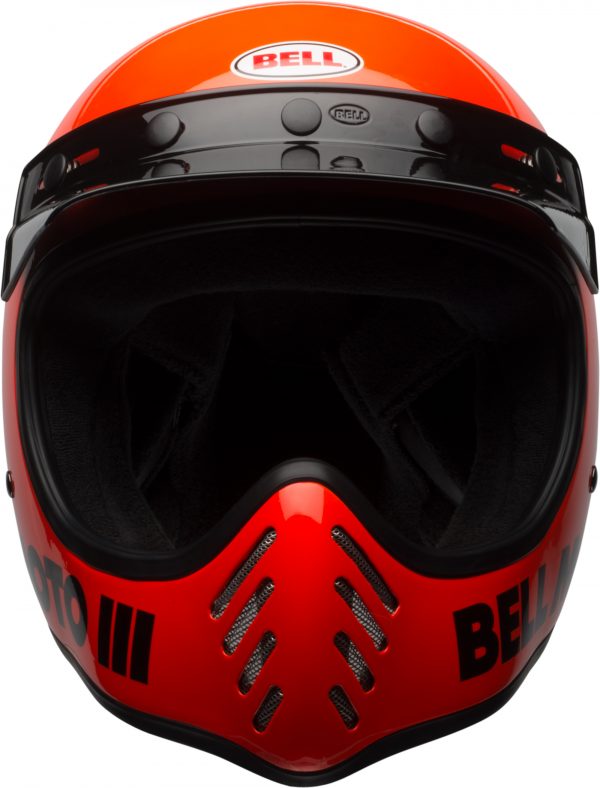 bell-moto-3-culture-helmet-gloss-hi-viz-orange-classic-front-BELL MOTO-3 CLASSIC BLACK