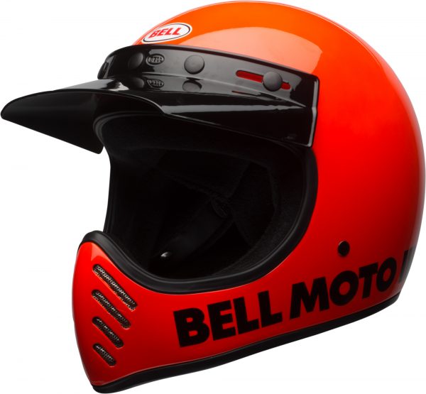 bell-moto-3-culture-helmet-gloss-hi-viz-orange-classic-front-left-BELL MOTO-3 CLASSIC BLACK
