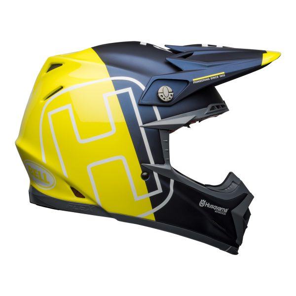 bell-moto-9-flex-dirt-helmet-husqvarna-gotland-matte-gloss-blue-hi-viz-right__59554.jpg-Bell MX 2021 Moto-9 Flex Adult Helmet (Husqvarna Gotland M/G Blue/Hi-Viz)