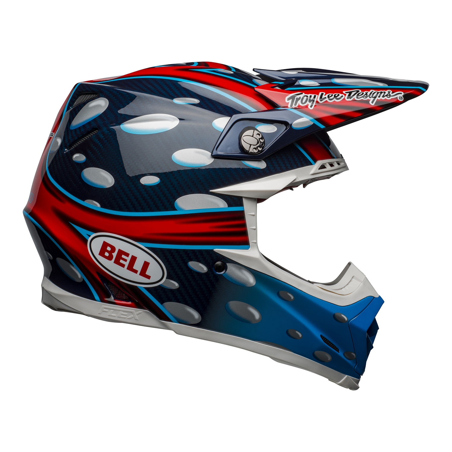 Bell MX 2021 Moto9 Flex Adult Helmet (McGrath Replica
