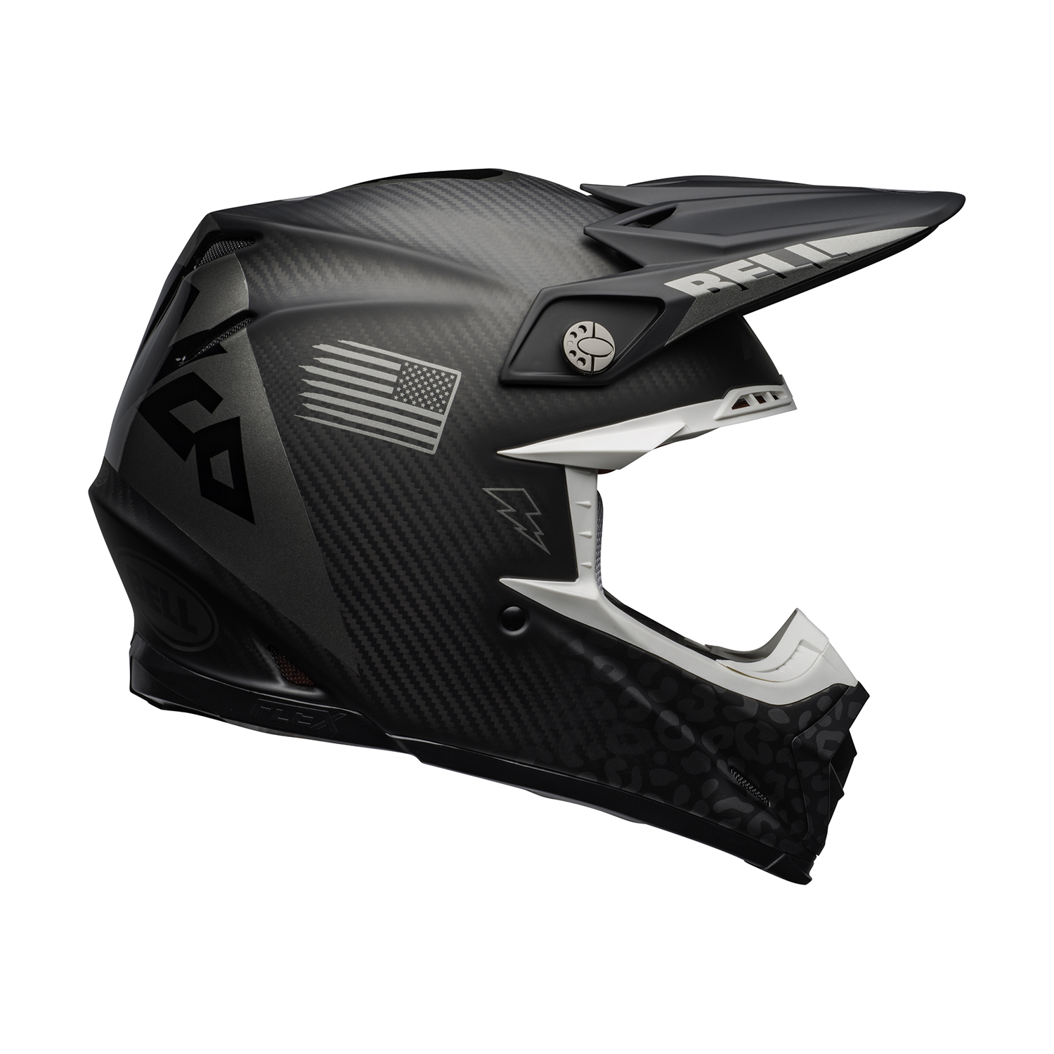 Bell MX 2021 Moto9 Flex Adult Helmet (Slayco M/G Black