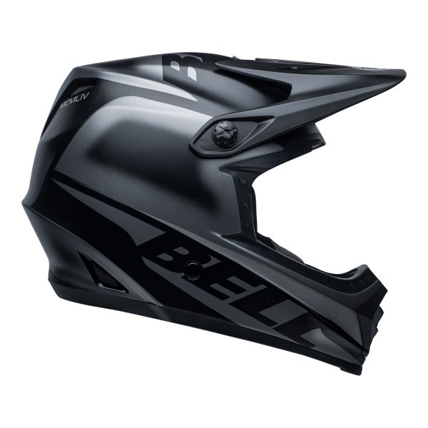 bell-moto-9-youth-mips-dirt-helmet-glory-matte-black-right.jpg-Bell MX 2021 Moto-9 Youth MIPS Helmet (Glory Matte Black)