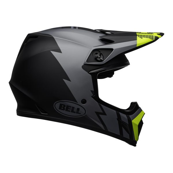bell-mx-9-mips-dirt-helmet-strike-matte-gray-black-hi-viz-right.jpg-Bell MX 2021 MX-9 Mips Adult Helmet (Strike Matte Grey/Black/Hi Viz)