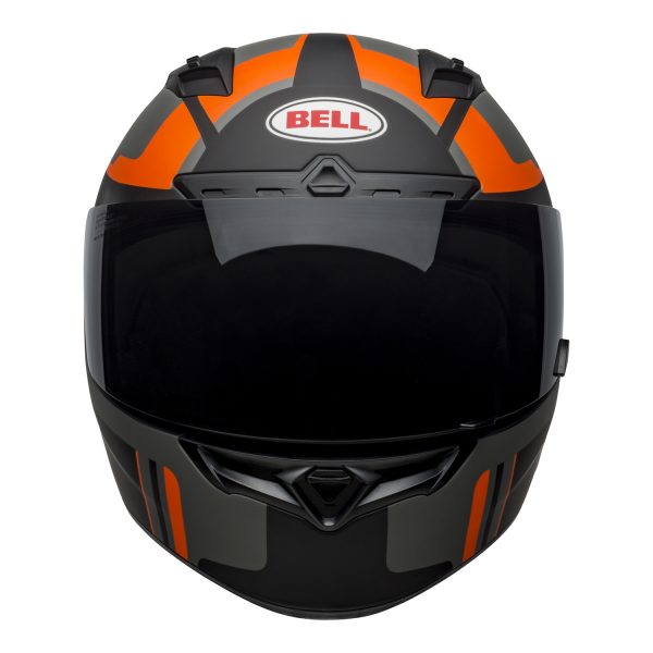 bell-qualifier-dlx-mips-street-helmet-torque-matte-black-orange-front.jpg-BELL QUALIFIER DLX MIPS TORQUE MATT BLACK ORANGE