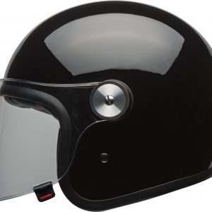 BELL RIOT SOLID GLOSS BLACK