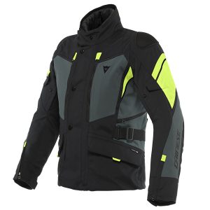 DAINESE CARVE MASTER 3 GTX JACKET U41 – BLACK/EBONY/FLUO YELLOW