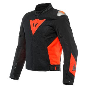 DAINESE ENERGYCA AIR TEXTILE JACKET 628 (FORWARD ORDER FEBRUARY DELIVERY) – BLACK/FLUO-RED