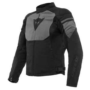 DAINESE AIR FAST TEXTILE JACKET 291 (FORWARD ORDER FEBRUARY DELIVERY) – BLACK/GREY