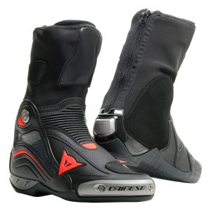 DAINESE AXIAL D1 AIR BOOTS 628 – BLACK/FLUO-RED