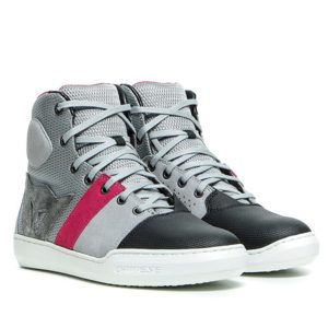 DAINESE YORK AIR LADY SHOES T11 – LIGHT GREY/CORAL