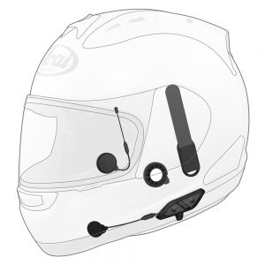 Sena B/T COMM System Handlebar RC4 Remote Arai Full-face Helmets 10U-AR-11
